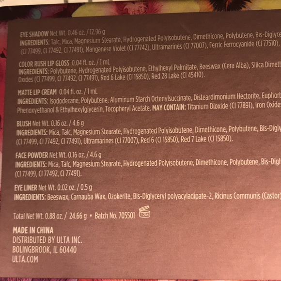 Ulta Beauty 2017 summer set 32 piece eyeshadow palette NWT - Picture 4 of 4